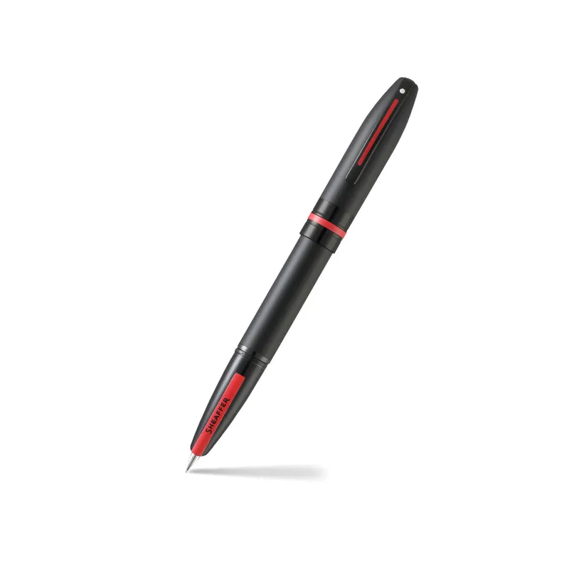Sheaffer 9108 Icon Fountain Pen (Fine) - Matte Black with Glossy Black PVD Trim