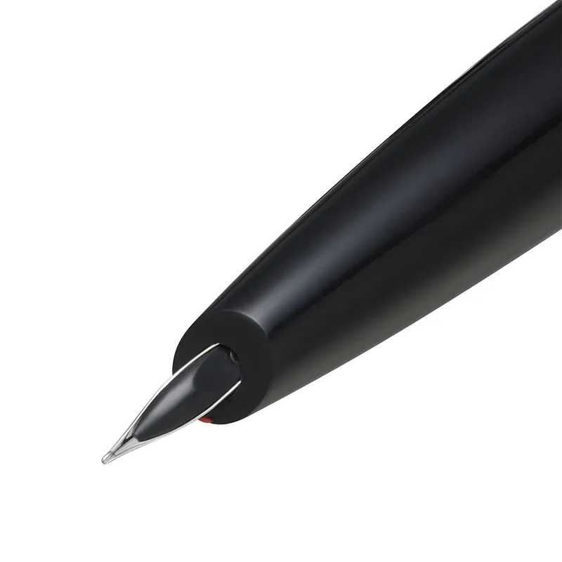 Sheaffer 9108 Icon Fountain Pen (Fine) - Matte Black with Glossy Black PVD Trim