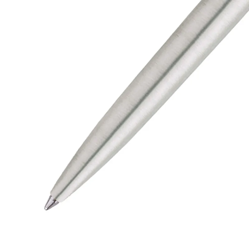 Parker Galaxy Stainless Steel Ballpoint Pen With Gold Trim