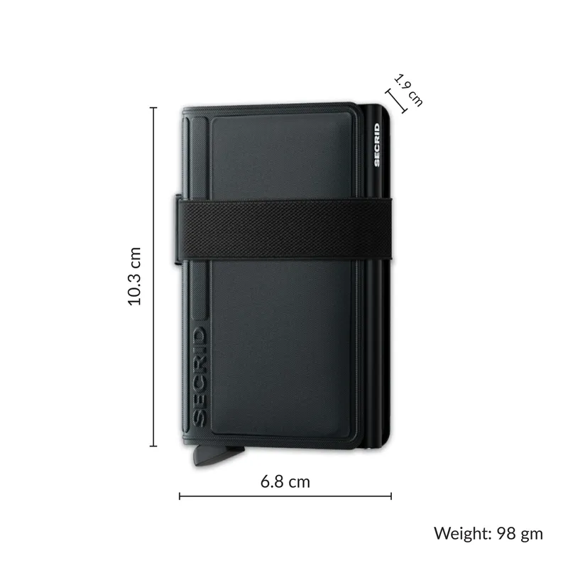 Secrid TPU Bandwallet - Black