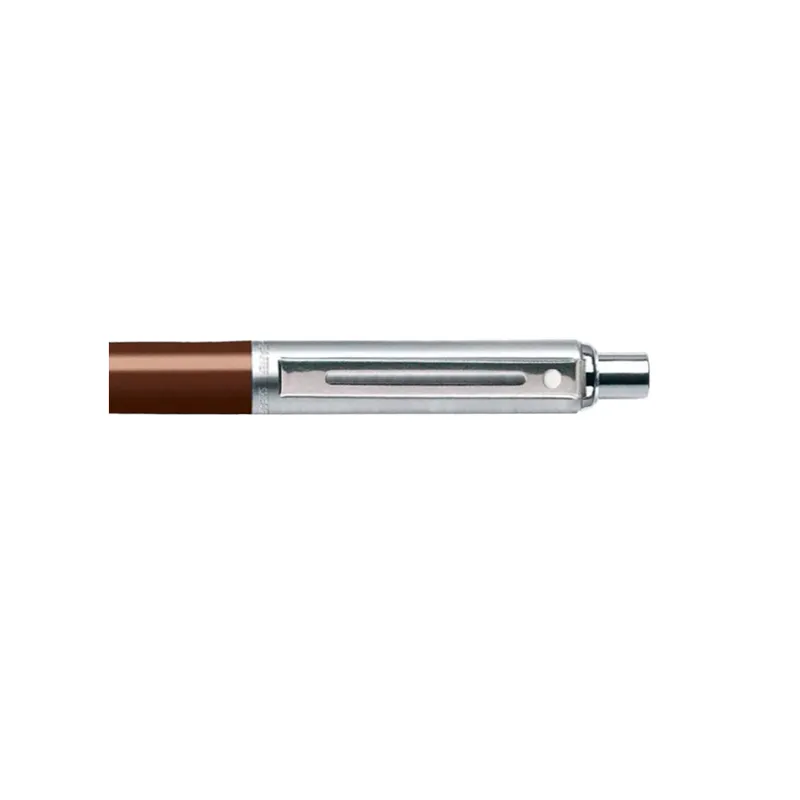 Sheaffer 321 Sentinel Ballpoint Pen Coffee Brown with Chrome Trim