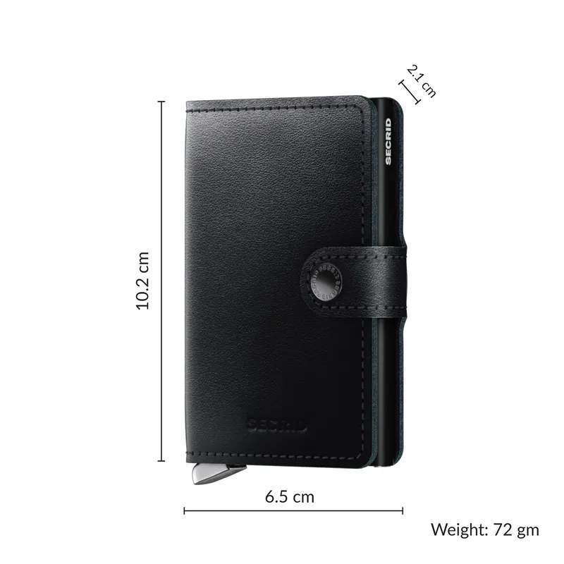Secrid Dusk Miniwallet - Black