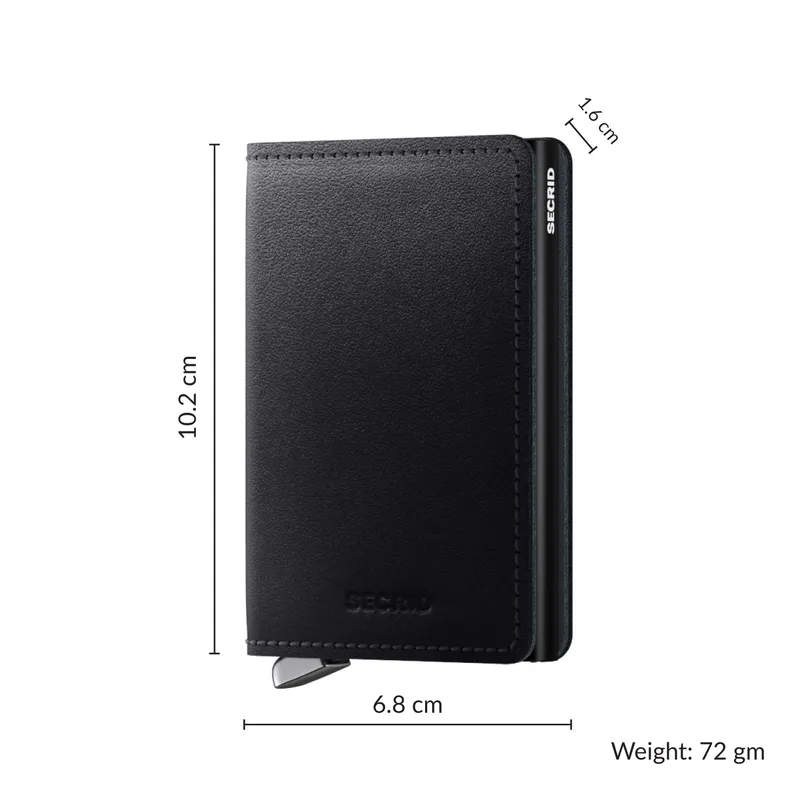 Secrid Dusk Slimwallet - Black