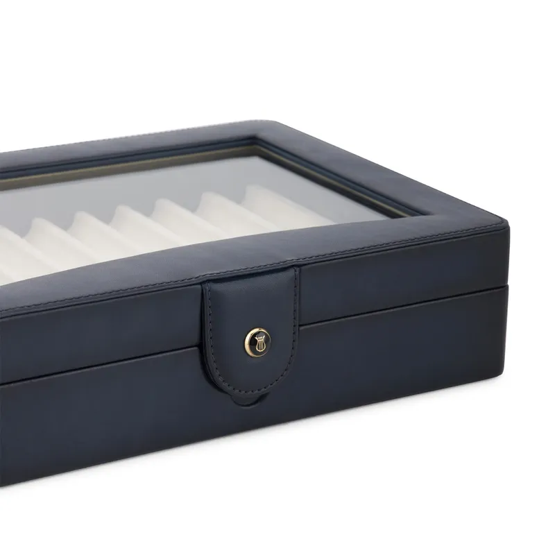 Lapis Bard Ducorium Hemingway Pen Chest (10 Pen) - Navy