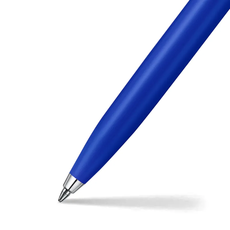 Sheaffer 321 Sentinel Ballpoint Pen Royal Blue with Chrome Trim
