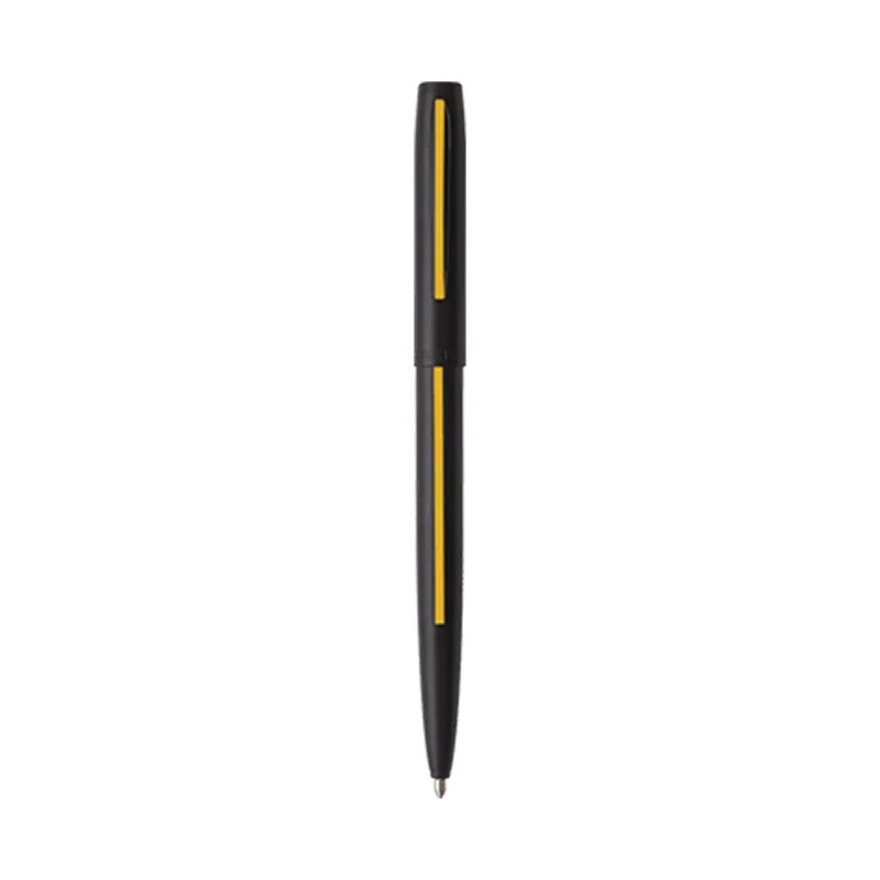 Fisher Space Non-Reflective Cap-O-Matic Dispatcher Ballpoint Pen - Matte Black And Gold