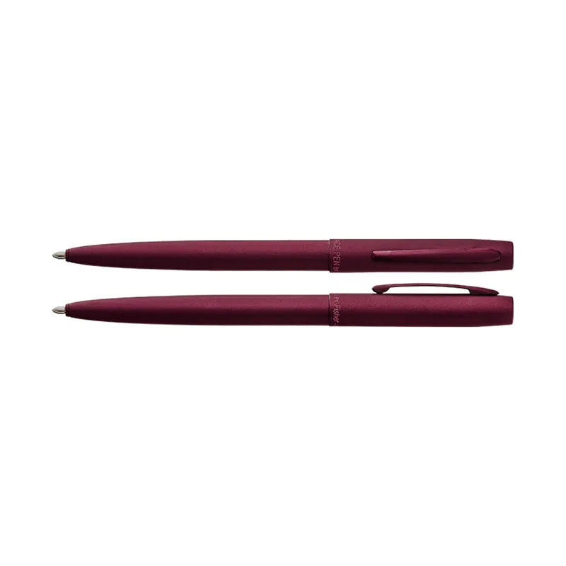 Fisher Space Cerakote Cap-O-Matic Ballpoint Pen - Black Cherry