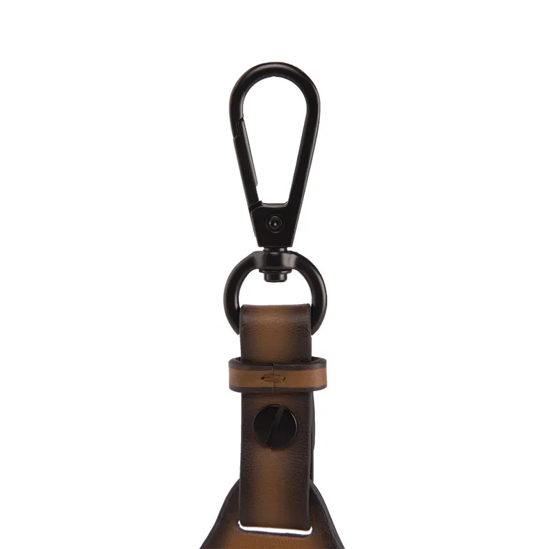 Lapis Bard Ducorium AirTag Holder  Cognac