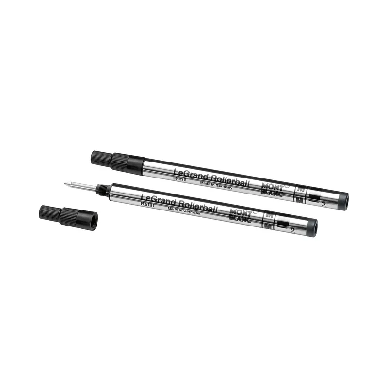 Montblanc 128225 Legrand Rollerball Refill Medium (Pack Of 2) - Mystery Black