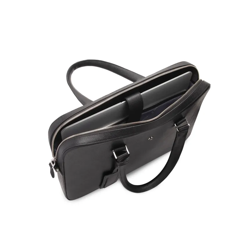 Lapis Bard Belgravia Rhodes 14-inch Slim Laptop Bag - Black