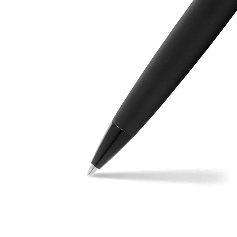 Sheaffer Gift Set 300 Ballpoint Pen with Business Card Holder  Matte Black with Black Trims