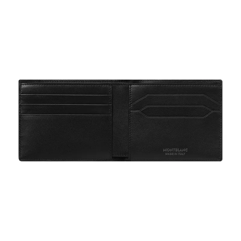 Montblanc Selection Soft 6CC Wallet With Removable Card Holder - Black