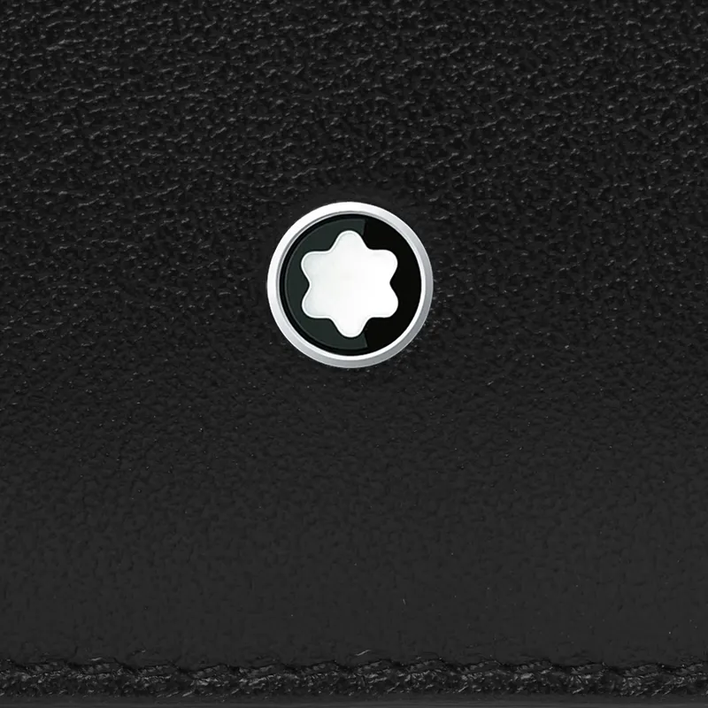 Montblanc Selection Soft 6CC Wallet With Removable Card Holder - Black