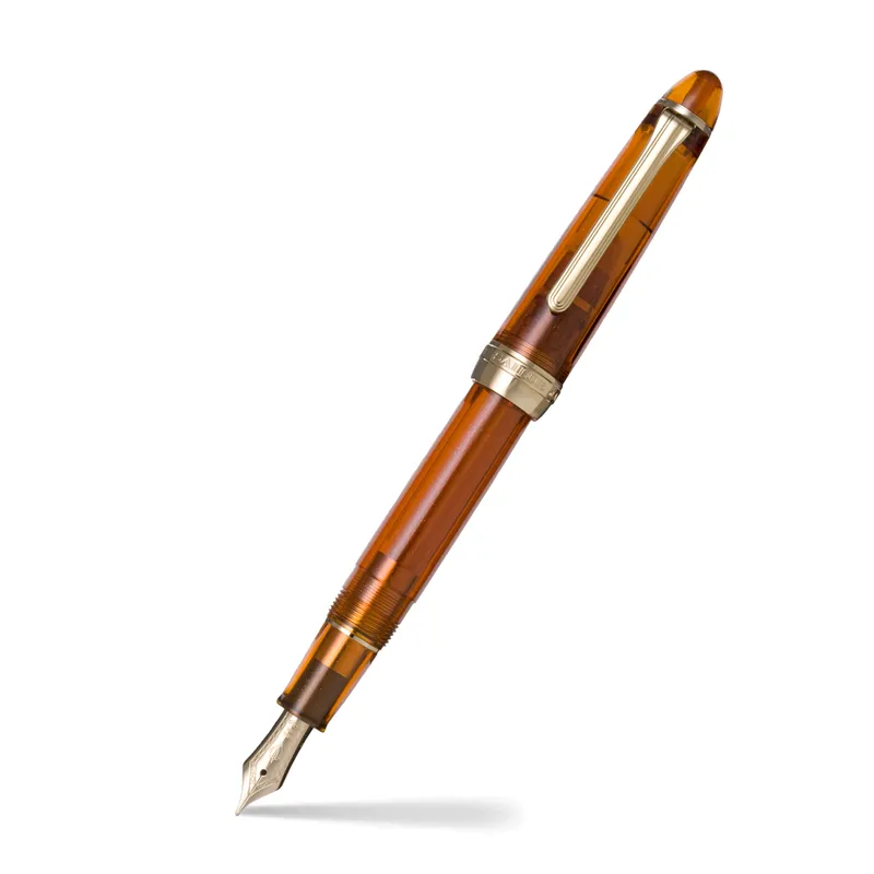 Sailor Limited Edition Jellyfish 'Fried Egg' Fountain Pen (14K Medium) - Bronze With Gold Trims