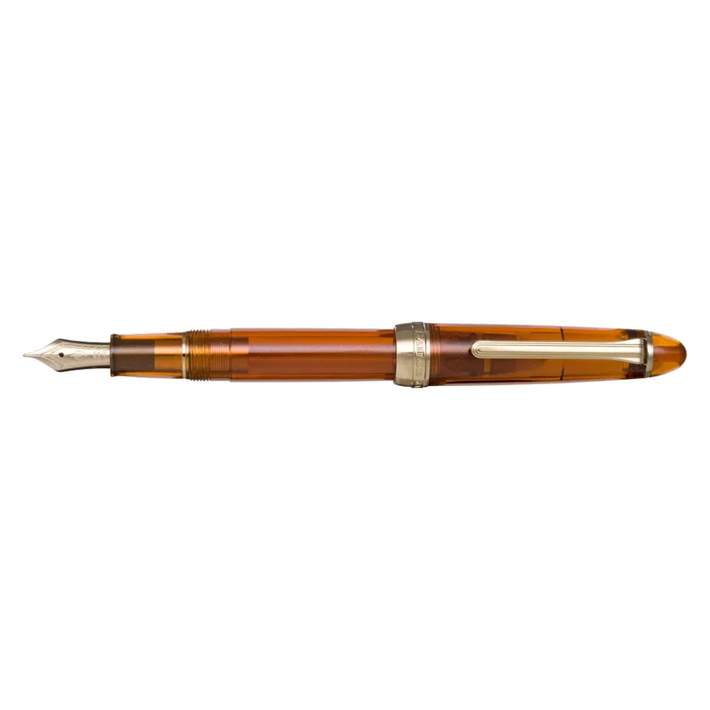Sailor Limited Edition Jellyfish 'Fried Egg' Fountain Pen (14K Medium) - Bronze With Gold Trims