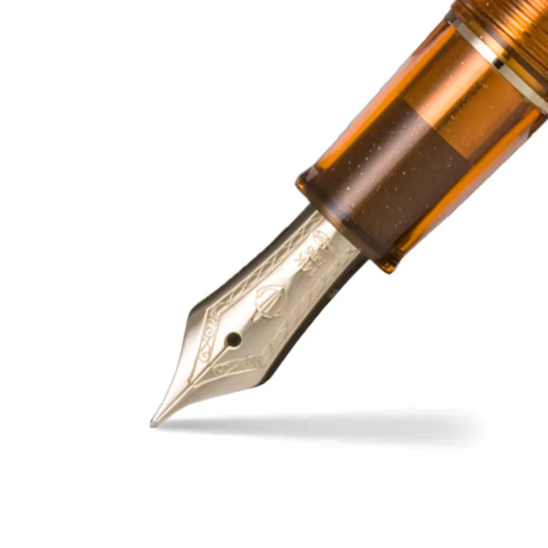 Sailor Limited Edition Jellyfish 'Fried Egg' Fountain Pen (14K Medium) - Bronze With Gold Trims