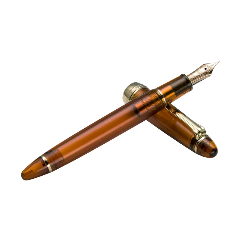 Sailor Limited Edition Jellyfish 'Fried Egg' Fountain Pen (14K Medium) - Bronze With Gold Trims