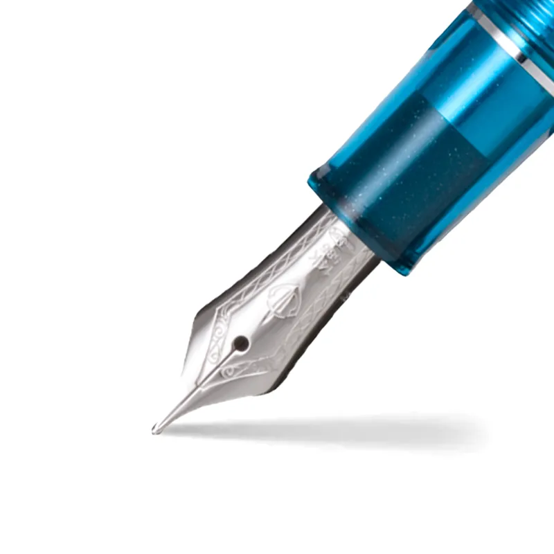 Sailor Limited Edition Jellyfish 'Freshwater' Fountain Pen (14K Medium) - Aqua With Rhodium Trims