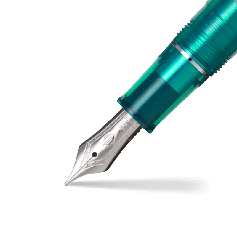 Sailor Limited Edition Jellyfish 'OhWan' Fountain Pen (14K Medium) - Teal With Rhodium Trims