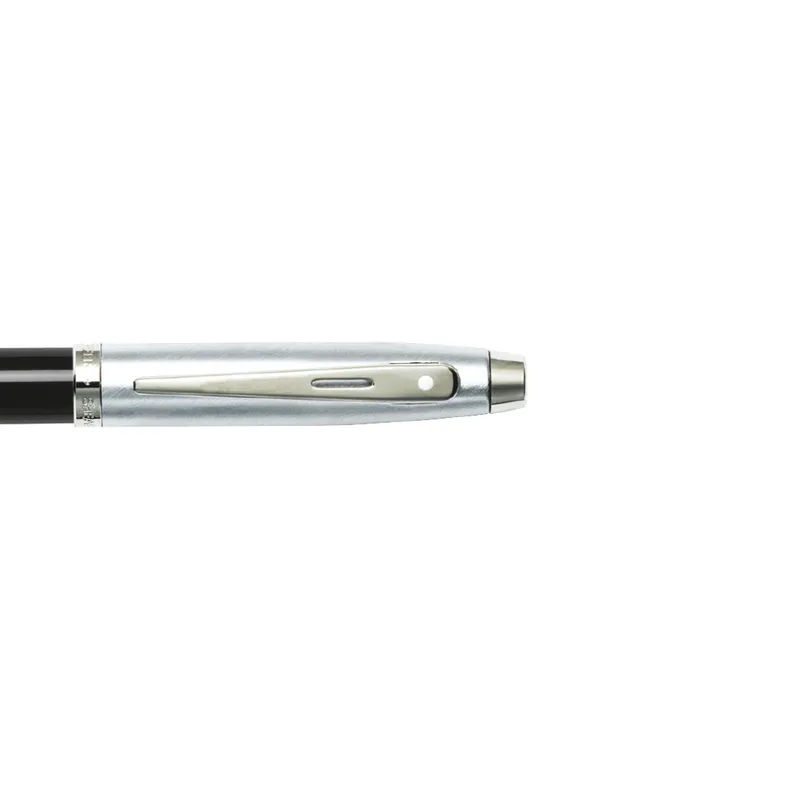 Sheaffer Gift Set 100 9313 Ballpoint Pen with Medium Notebook Glossy Black Barrel and Chrome Cap with Chrome Trims