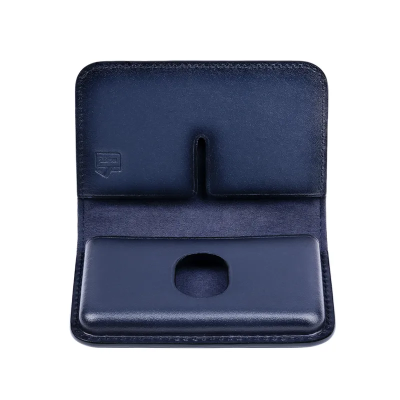 Lapis Bard Ducorium Navy Moulded Credit Card Case
