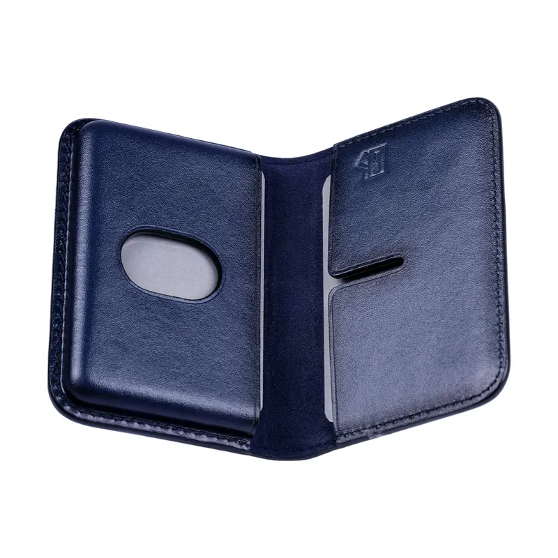 Lapis Bard Ducorium Navy Moulded Credit Card Case