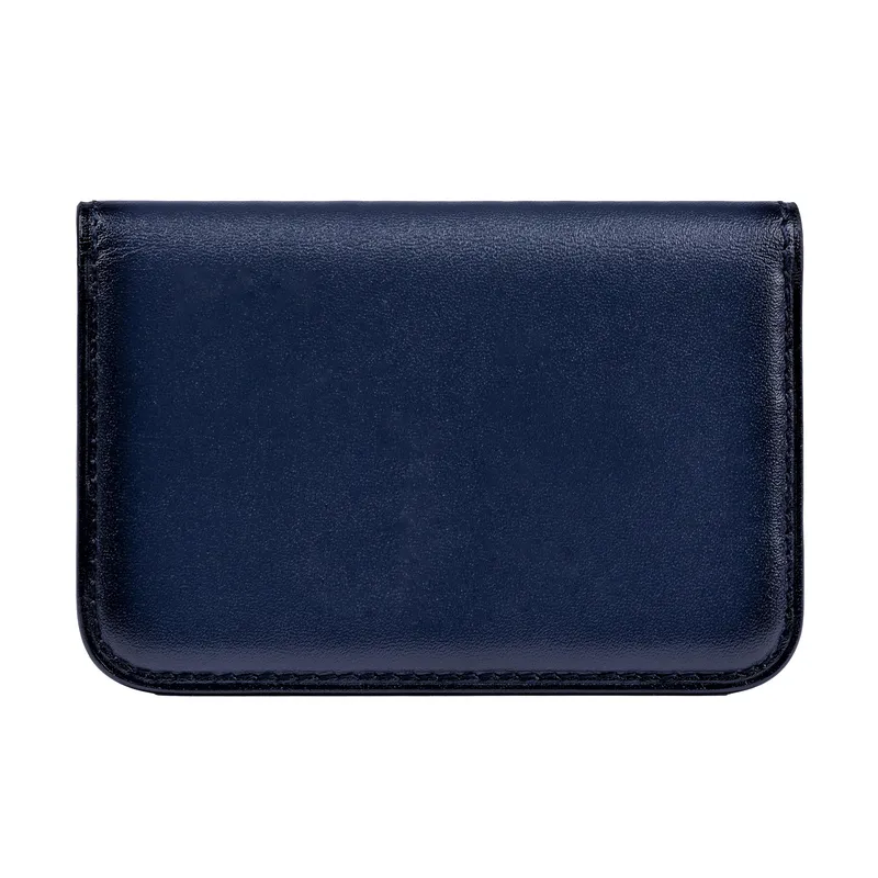 Lapis Bard Ducorium Navy Moulded Credit Card Case