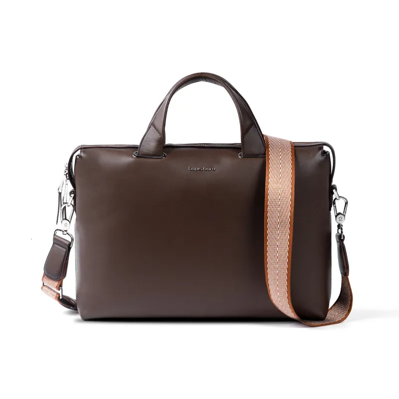 Lapis Bard Aster 14-inch Laptop Bag - Dark Brown