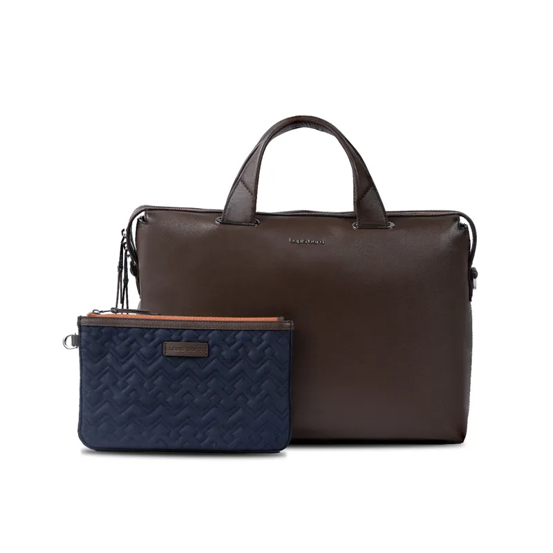 Lapis Bard Aster 14-inch Laptop Bag - Dark Brown
