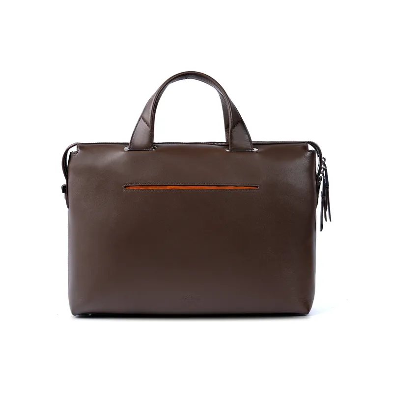 Lapis Bard Aster 14-inch Laptop Bag - Dark Brown