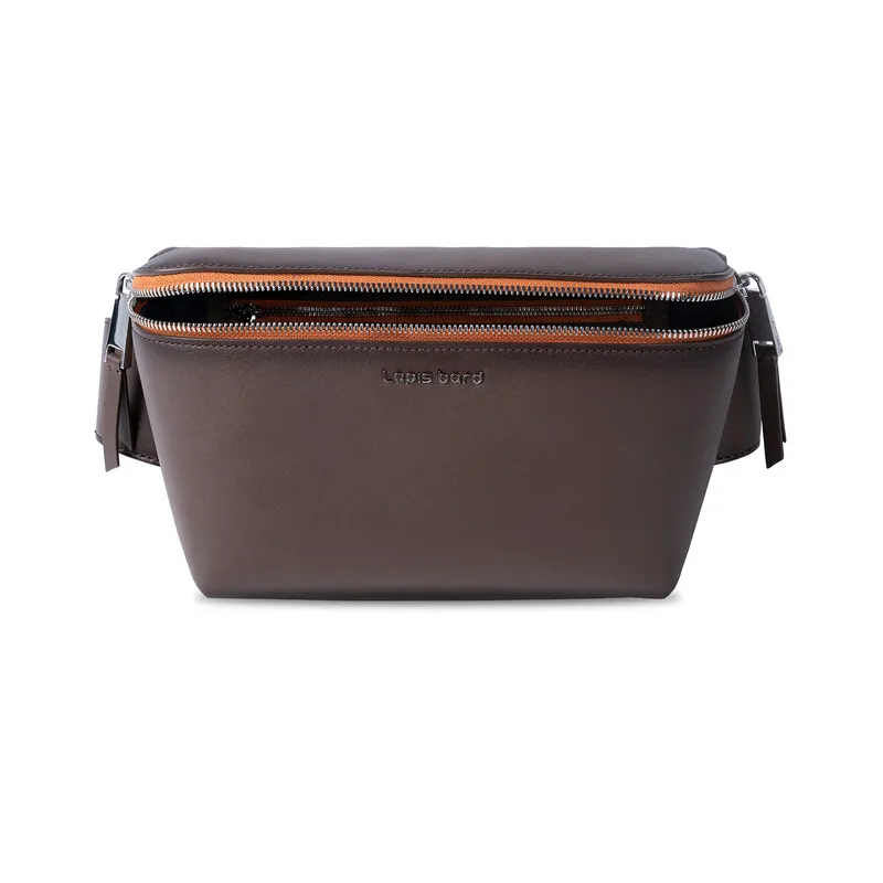 Lapis Bard Aster Crossbody Travel Bag - Dark Brown