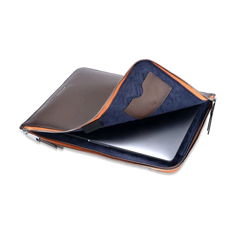 Lapis Bard Aster 13-inch Laptop Sleeve - Dark Brown