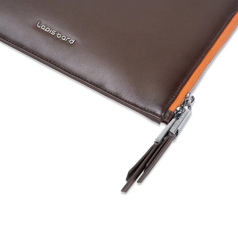 Lapis Bard Aster 13-inch Laptop Sleeve - Dark Brown