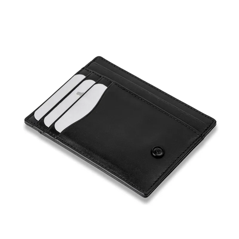 Lapis Bard Carbon Black Credit Card Holder- Black