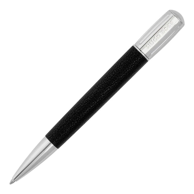 Hugo Boss Pure Iconic Ballpoint Pen - Black