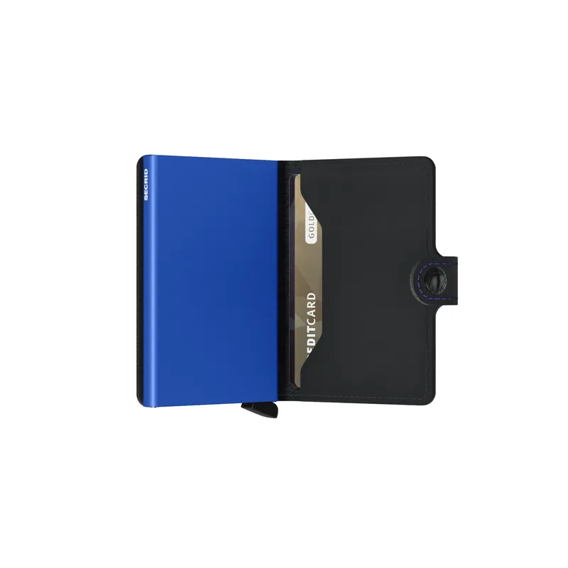 Secrid Miniwallet - MM-Black & Blue