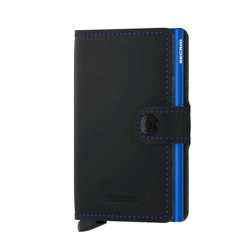 Secrid Miniwallet - MM-Black & Blue