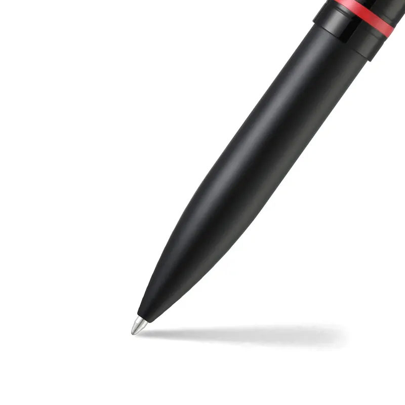Sheaffer ICON 9108 Matte Black Ballpoint Pen With Gloss Black PVD Trim
