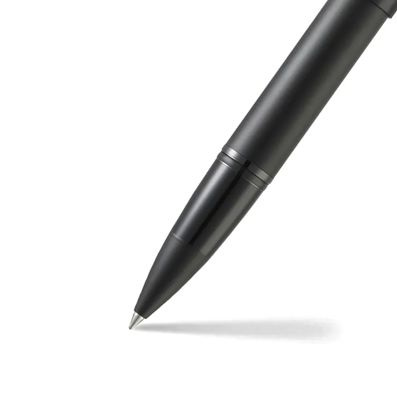 Sheaffer ICON 9108 Matte Black Rollerball Pen With Gloss Black PVD Trim