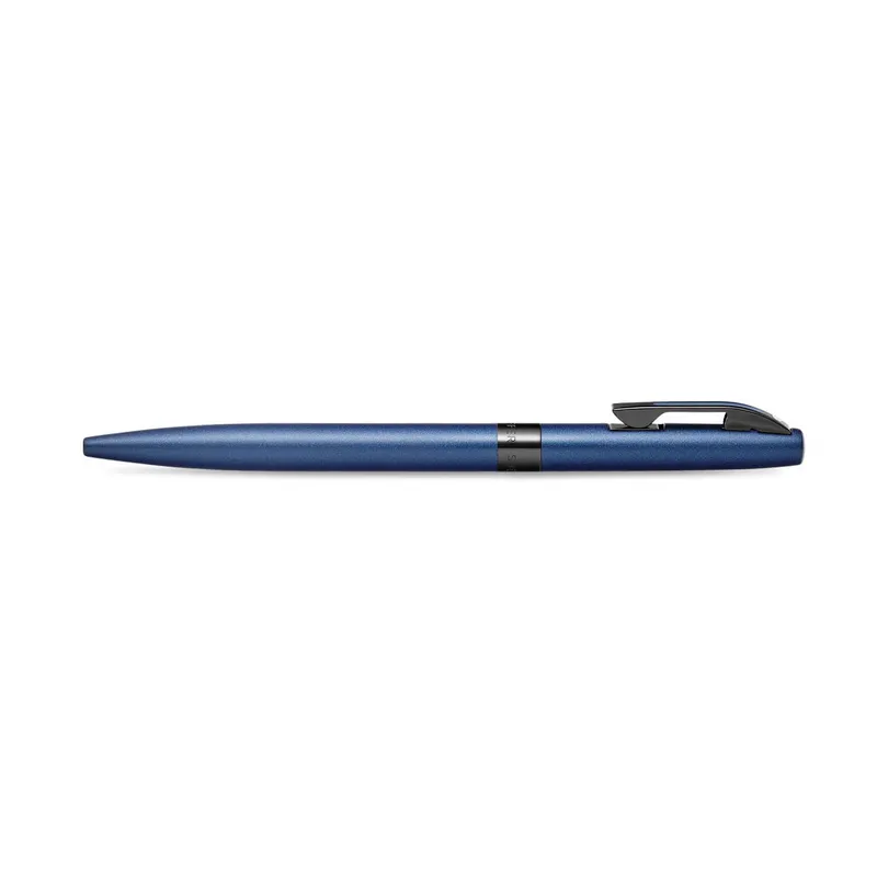 Sheaffer REMINDER 9018 Matte Blue Ballpoint Pen With Black PVD  trim