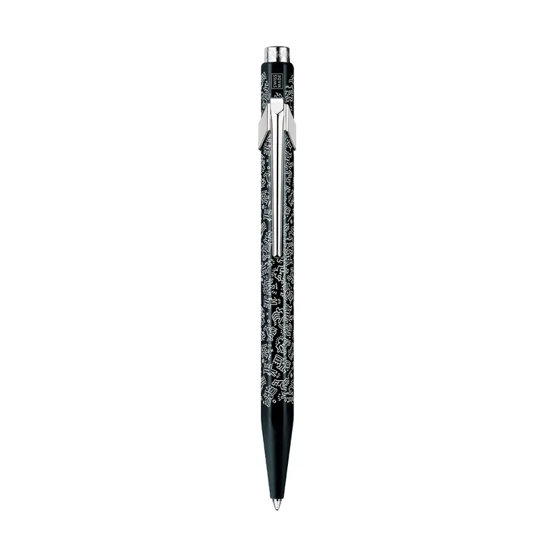 Caran d'Ache 849 Xmas23 Keith Haring Ballpoint Pen - Black