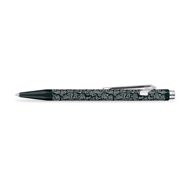 Caran d'Ache 849 Xmas23 Keith Haring Ballpoint Pen - Black