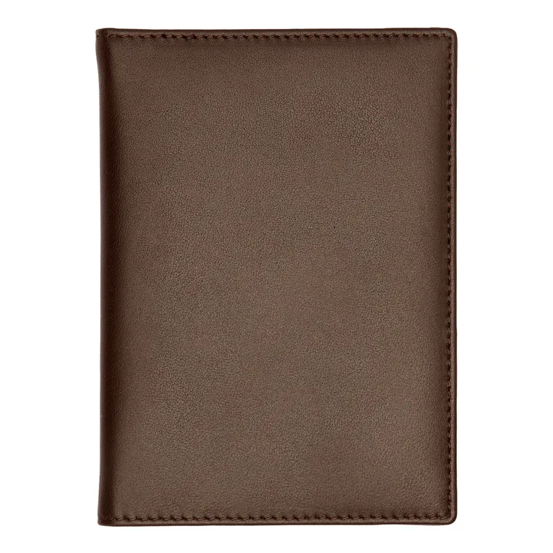Hugo Boss Passport Holder Classic Smooth Brown