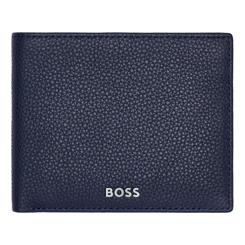 Hugo Boss Money Wallet Classic Grained Navy