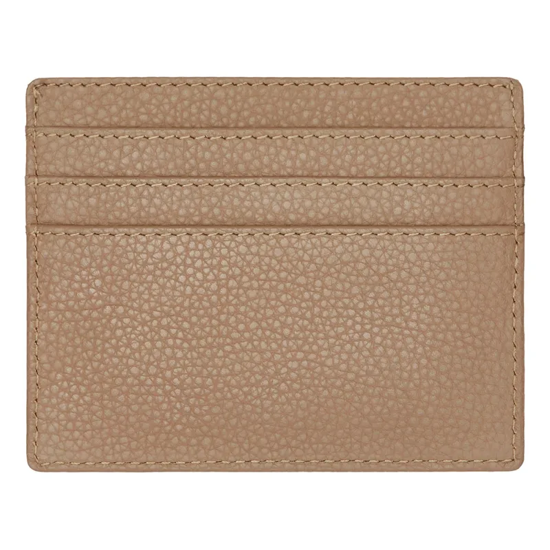 Hugo Boss Card Holder Classic Grained Camel