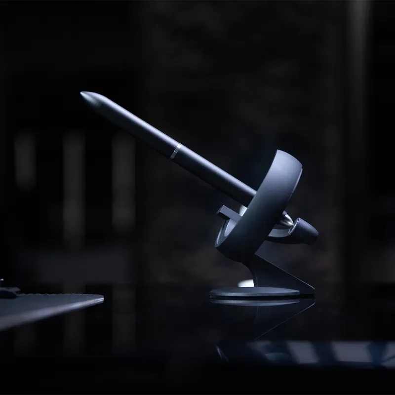 Novium Hover 3.0 Future Edition Rollerball Pen - Frost Silver