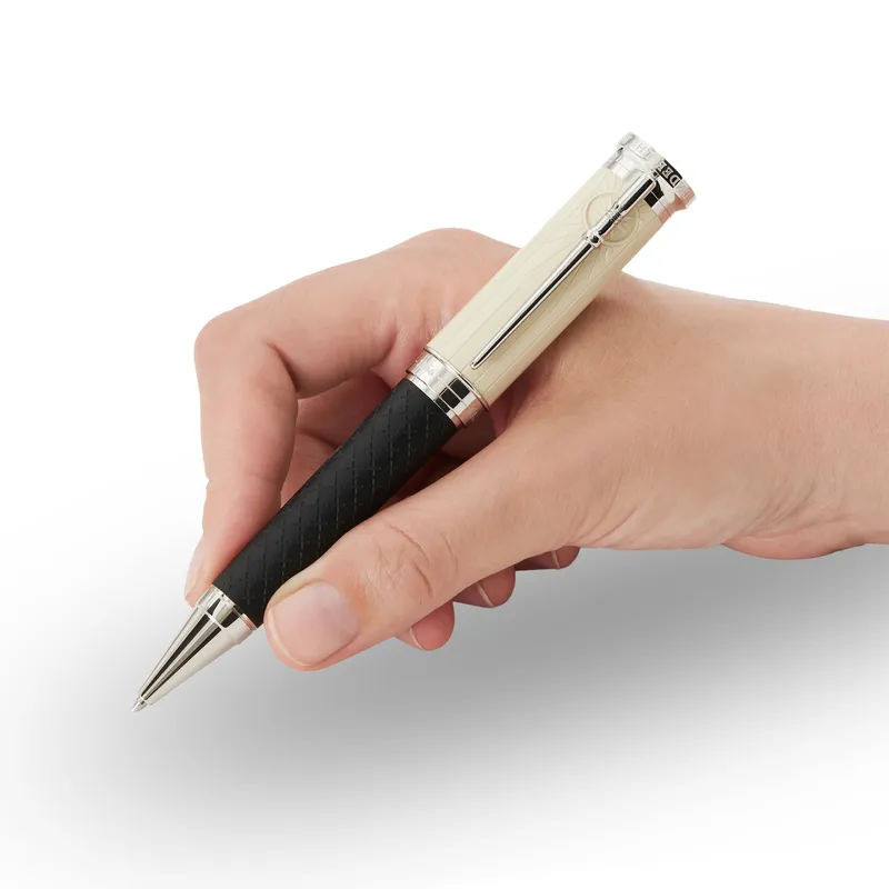 Montblanc Limited Writers Edition Homage to Robert Louis Stevenson Ballpoint Pen - Black With Platinum Trim