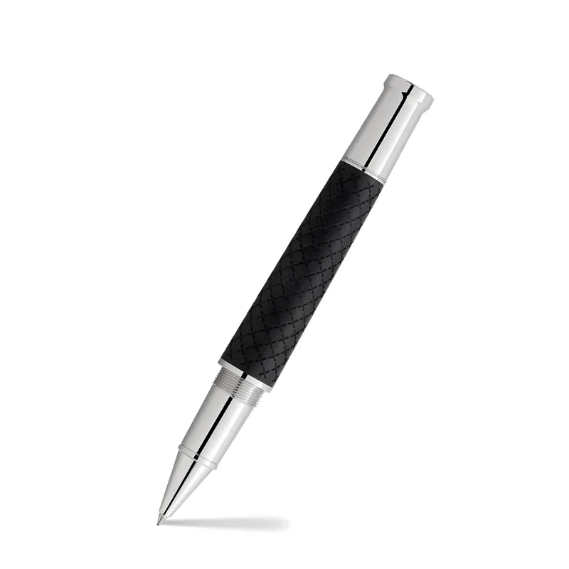 Montblanc Limited Writers Edition Homage to Robert Louis Stevenson Rollerball Pen - Black With Platinum Trim