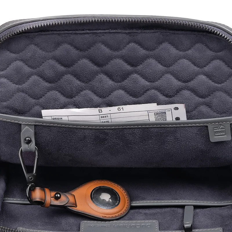 Lapis Bard Ducorium Kent Crossbody Travel Bag - Graphite