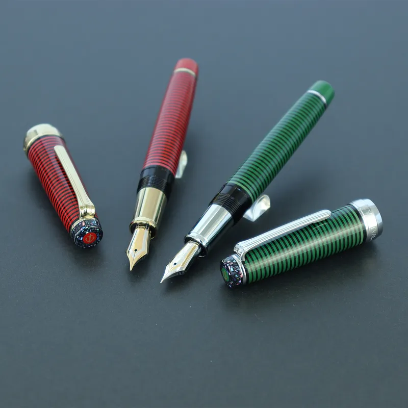 Sailor Limited Edition Wajima Bijou II Fountain Pen (21K Fine) - Green With Gold Trims